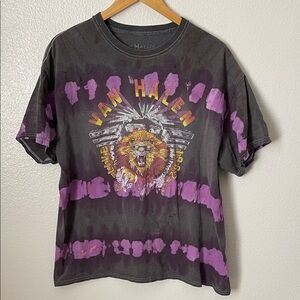 Van Halen lion 1982 Live graphic tee M/L unisex